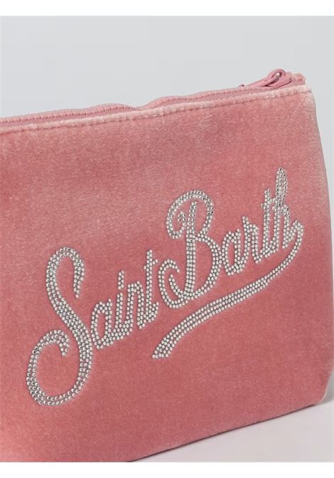 Pochette in velluto SAINT BARTH | ALI0014 ALINE VELVET00246I 21 STRASS